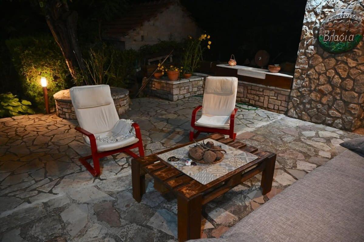 Kalavrita Winter Retreat - Homely Spacious Chalet Áno Vlasía المظهر الخارجي الصورة